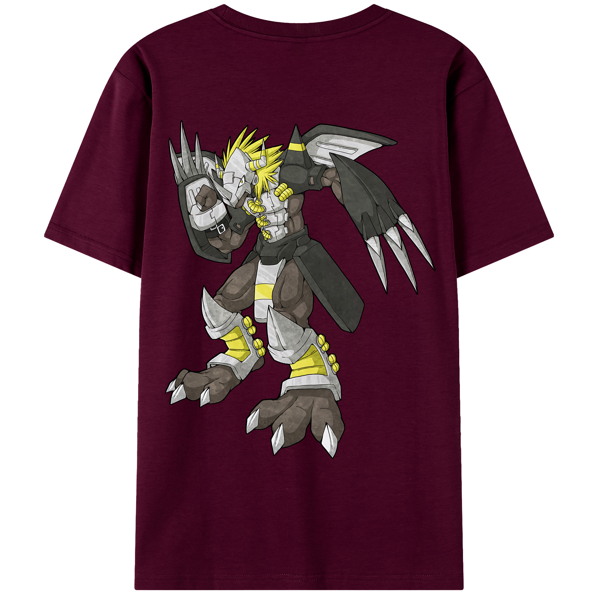 （画像用） Digimon デジタルモンスター/デジモン レディース半袖Tシャツ(バックプリント)